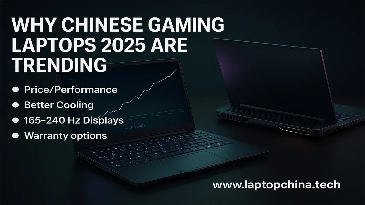 Best Chinese gaming laptops 2025